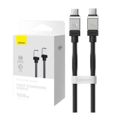 Laidas iš USB-C į USB-C Baseus CoolPlay, 100 W, 1 m (juodas)