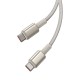 Cable USB-C to USB-C Baseus Tungsten Gold, 100W, 1m (gold)