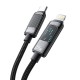 Laidas USB Essager EXCTL-LG0A-P USB-C veikia žaibiškai 29W 1m