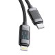 Laidas USB Essager EXCTL-LG0A-P USB-C veikia žaibiškai 29W 1m