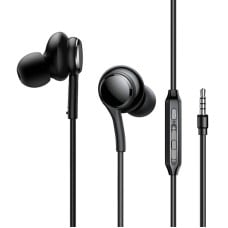 Wired Earphones JR-EW02, Half in Ear (Black)