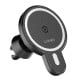 LDNIO Car Mount .MA20 with inductive charger 15W and metal ring (Black)