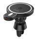 LDNIO Car Mount .MA20 with inductive charger 15W and metal ring (Black)