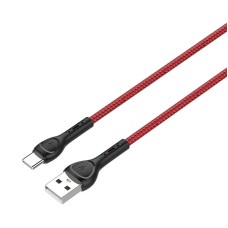 LDNIO LS482 2m USB – USB-C laidas (raudonas)