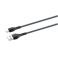 LDNIO LS521, 1 m USB – USB-C laidas (pilkai mėlynas)