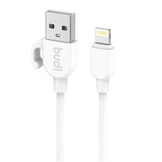 Lightning usb kabelis Budi 1M 2.4A