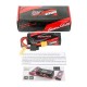 Lipo Gens ace G-Tech 2200mAh 7.4V 2S1P 60C GRP-76 kietojo korpuso baterija su XT60 kištuku