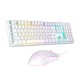 MageGee K1 wired keyboard + mouse set (white)