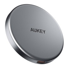 Magnetinis belaidis įkroviklis MagFusion Aukey LC-MC10, 15W Qi2 (juodas)