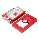 Magnetinis maitinimo blokas OTL 5000 mAh, USB-C 15W, Pokemon Pokeball su stovu (raudona-balta)