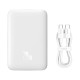 Magnetinis Mini Air Powerbank Baseus 10000mAh 20W (baltas)