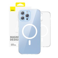 Magnetic Phone Case for iP 13 PRO Baseus OS-Lucent Series (Clear)