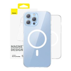 Magnetic Phone Case for iP 13 PRO MAX Baseus OS-Lucent Series (Clear)