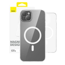 Magnetic Phone Case for iP 14 Baseus OS-Lucent Series (Clear)