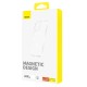 Magnetic Phone Case for iP 14 Baseus OS-Lucent Series (Clear)