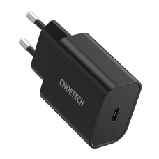 Maitinimo įkroviklis Choetech Q5004 EU USB-C, 20W (juodas)