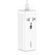 Power strip with 1 AC socket, 2x USB, 2x USB-C LDNIO SC1418, 2500W (white)