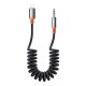 Mcdodo CA-0890 Lightning to 3.5mm AUX mini jack cable, 1.8m (black)