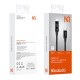 Mcdodo CA-1030 USB-C prie Lightning laidas, 36 W, 1.2 m (juodas)