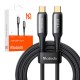 Mcdodo CA-2990 USB-C į USB-C laidas, PD 140 W, 1.2 m (juodas)