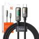 Mcdodo CA-3600 USB-C prie Lightning laidas, automatinis išjungimas, 36 W, 1.2 m (juodas)