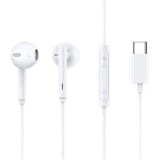 Mcdodo HP-7500 wired headphones, USB-C (white)