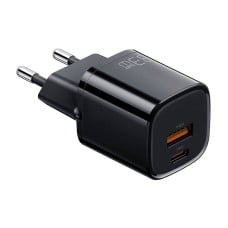 Mcdodo Nano GaN Charger CH-0151, USB + USB-C, 33W (black)