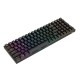 Mechanical keyboard Royal Kludge RK100 RGB, Brown switch (black)