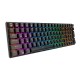 Mechanical keyboard Royal Kludge RK100 RGB, Brown switch (black)