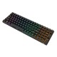 Mechanical keyboard Royal Kludge RK100 RGB, Brown switch (black)