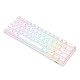 Mechanical keyboard Royal Kludge RK61 RGB, red switch (white)