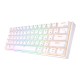 Mechanical keyboard Royal Kludge RK61 RGB, red switch (white)