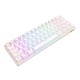 Mechanical keyboard Royal Kludge RK61 RGB, red switch (white)