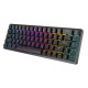 Mechanical keyboard Royal Kludge RK837 RGB, Brown switch (black)