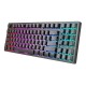 Mechanical keyboard Royal Kludge RK92 RGB, Red switch (black)