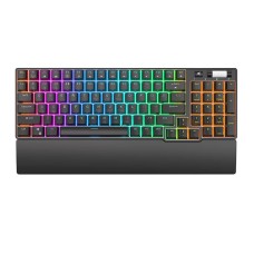 Mechaninė klaviatūra Royal Kludge RK96 RGB, raudonas jungiklis (juodas)