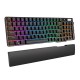 Mechanical keyboard Royal Kludge RK96 RGB, Brown switch (black)