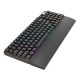 Mechanical keyboard Royal Kludge RK96 RGB, Brown switch (black)