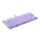 Mechanical gaming keyboard Motospeed CK101 RGB (white)