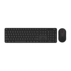 MIIIW Wireless Keyboard and Mouse Combo Set (Black)