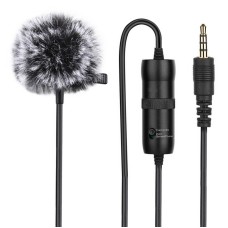 Microphone with clip PULUZ 3.5mm Aux 6m