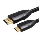 Vention Mini HDMI - HDMI kabelis 1.5m - Juodas