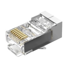 Modulinė RJ45 Cat.5E FTP jungties ventiliacija IDAR0-10 Skaidri 10 vnt.