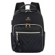 Women's 10.5'' travel backpack with makeup bag Matein 1342 Black