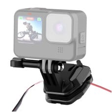 Motorcycle Windshield Mount Clip PULUZ  for Action Cameras (Black)