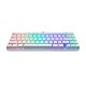 Mechanical gaming keyboard Motospeed CK67 RGB - white