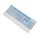 Wireless mechanical keyboard Motospeed GK89 2.4G - white