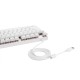 Mechanical Gaming Keyboard Motospeed K82 RGB - White