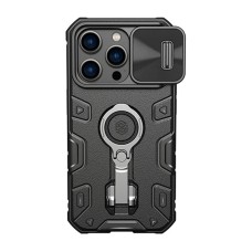 Nillkin CamShield Armor Pro dėklas, skirtas iPhone 14 Pro (juodas)