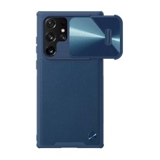 Nillkin CamShield Leather case for Samsung Galaxy S22 Ultra (Blue)